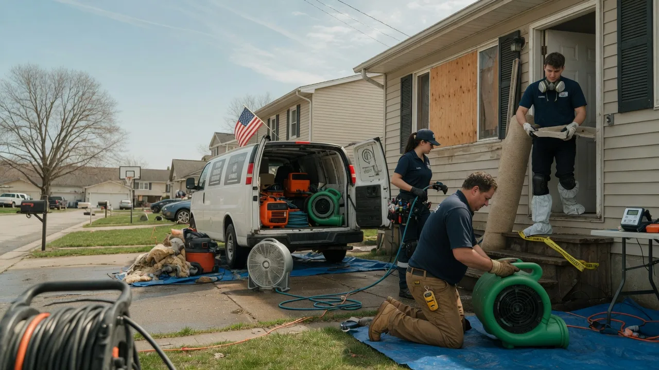 Water Damage Restoration in Croswell, MI near me